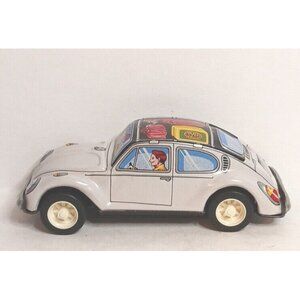 Yonezawa VW Volkswagon 1977 Travel  Beetle  Friction Drive Works Made In Japan